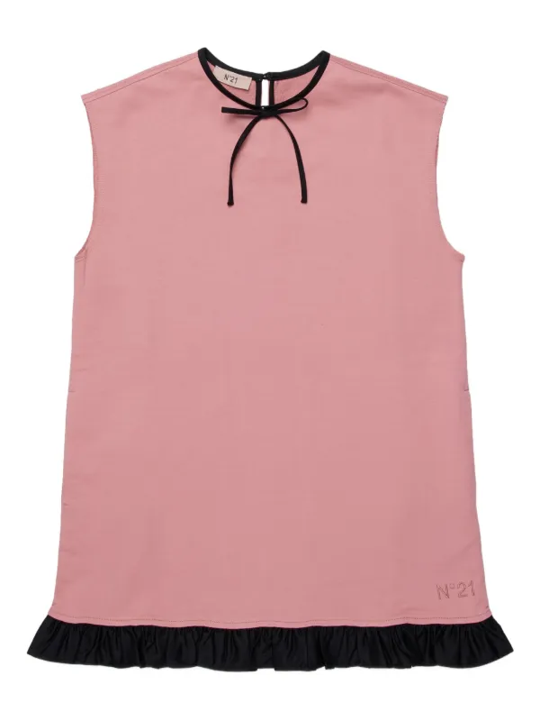 strapless open back dress Molly Goddard - Pink Women Work Top main image 1