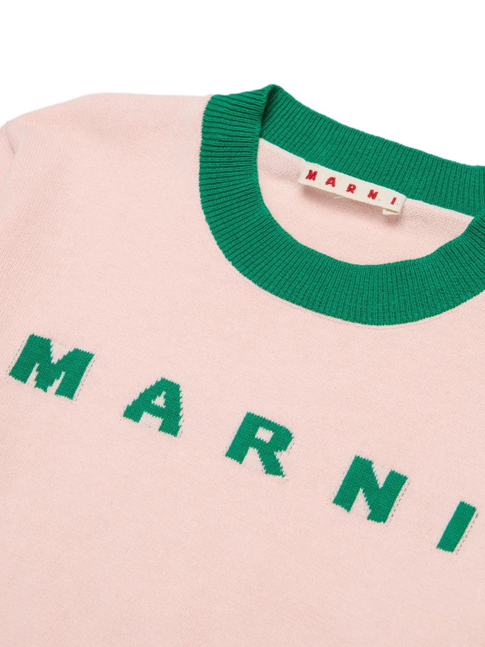 Marni Kids Trui met logo Roze