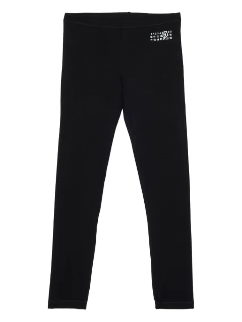 MM6 Maison Margiela Kids leggins con logo