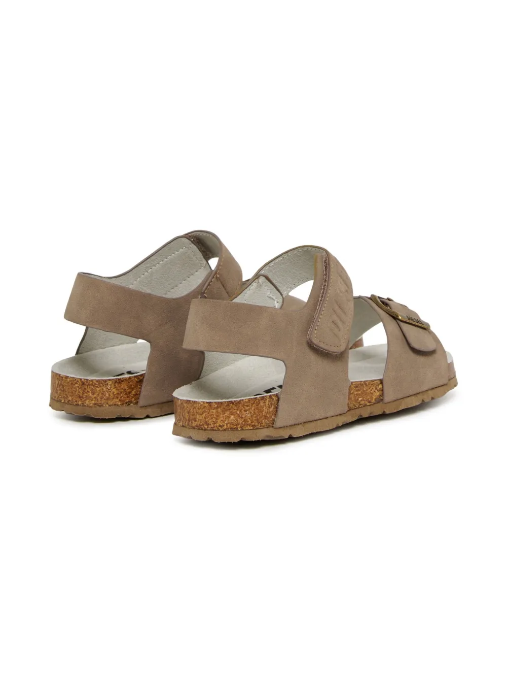 Diesel Kids Sandalen met gesp Beige