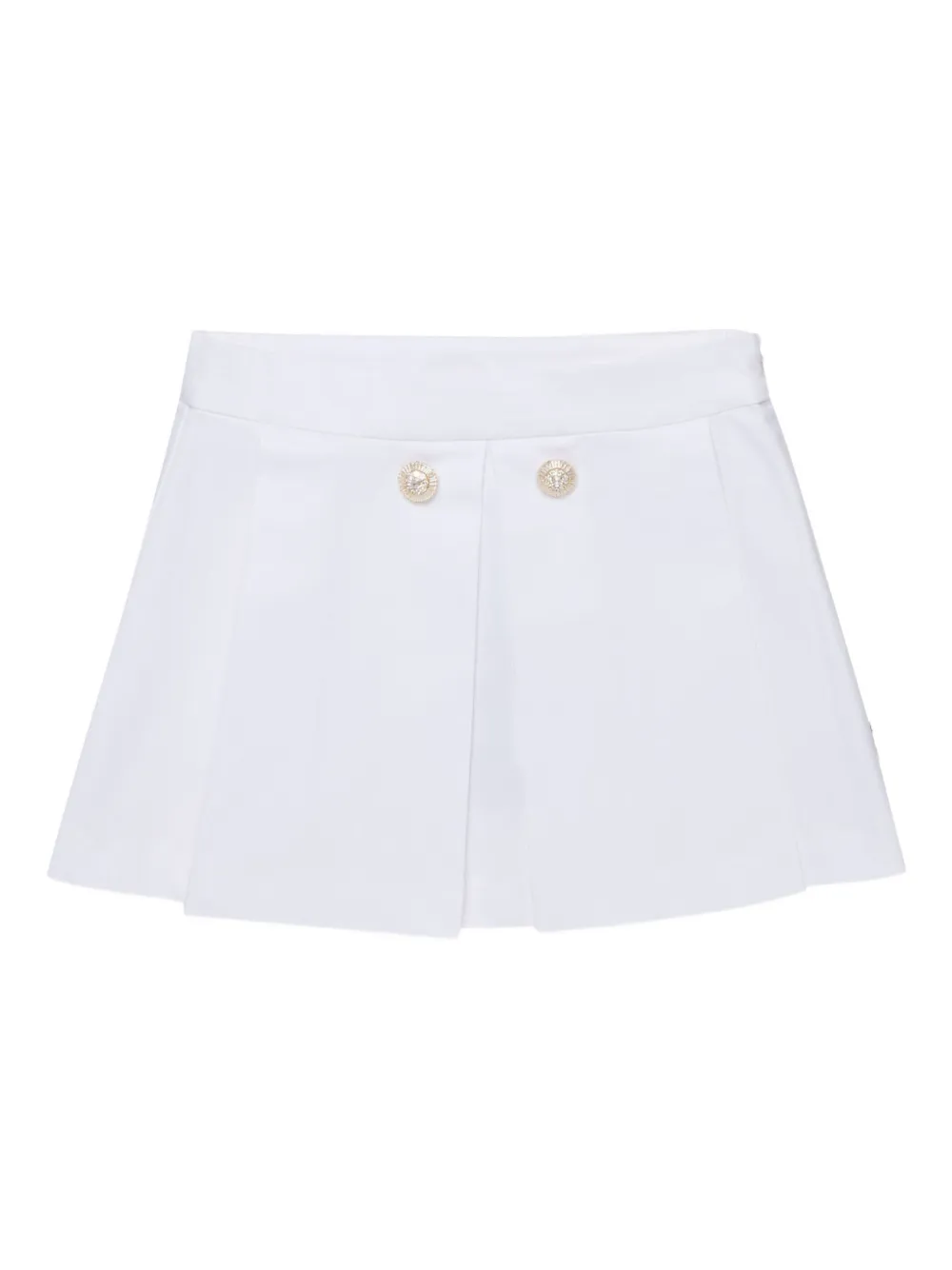 Nº21 Kids Gonna con bottoni - Bianco