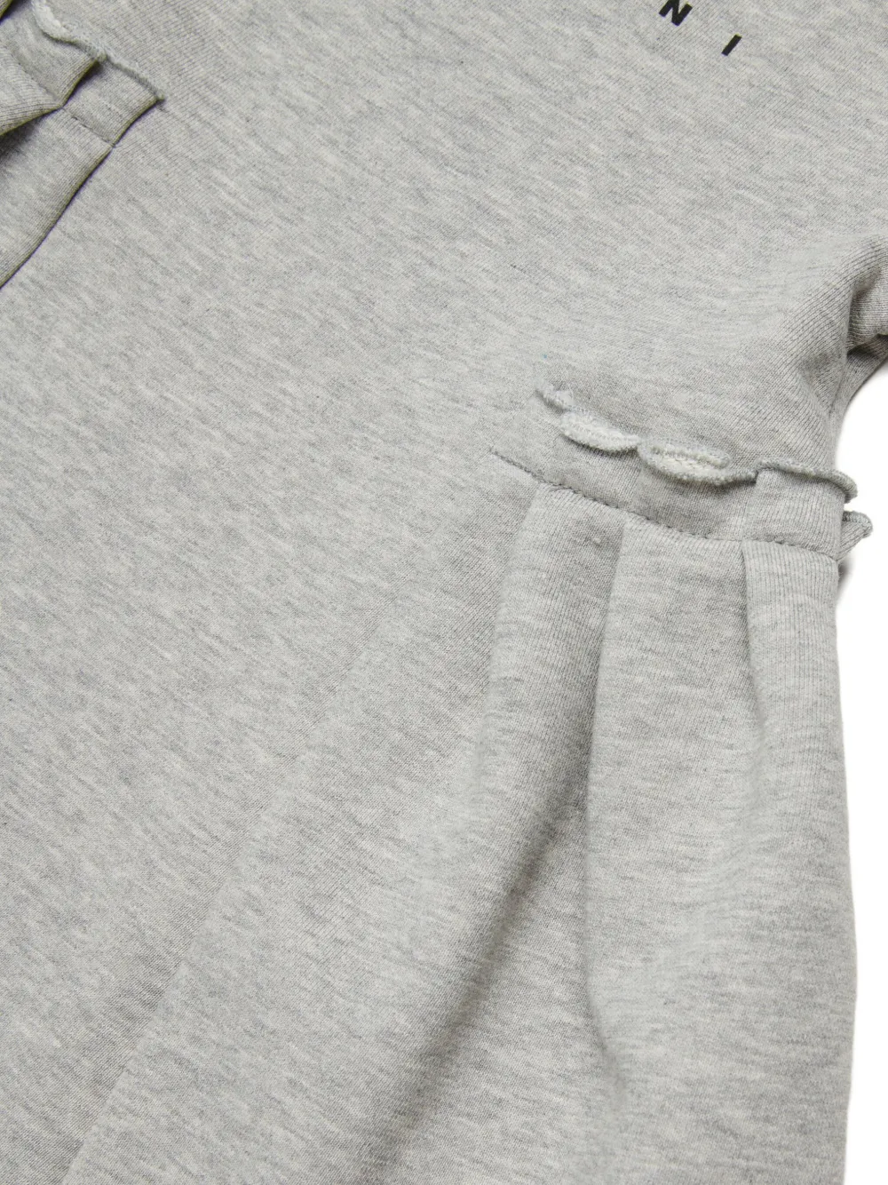 Marni Kids Jurk met ruches Grijs