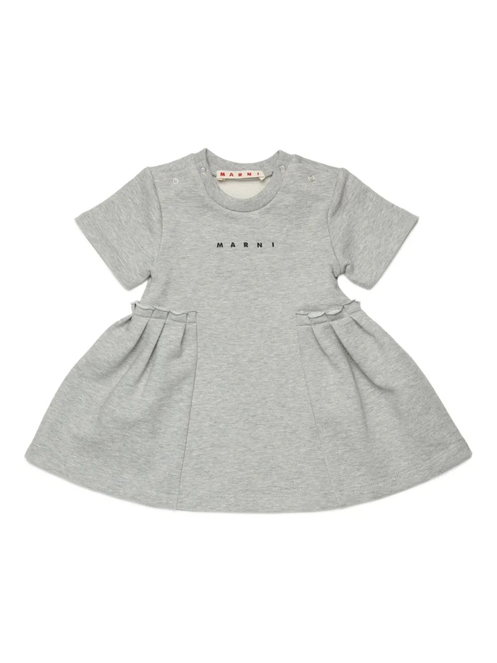 Marni Kids Abito con ruches - Grigio