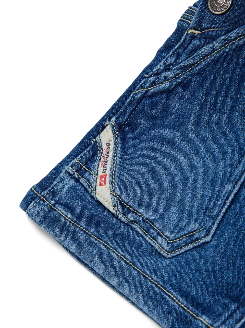 Diesel Kids Jumpib Jjj spijkerrok met zak Blauw