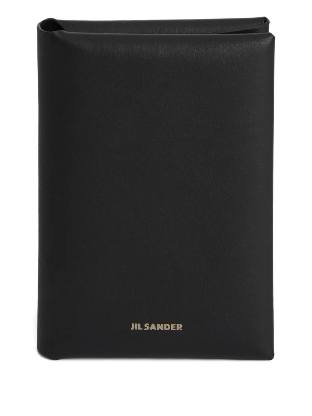 Jil Sander logo-stamp passport holder | Black | Image 1