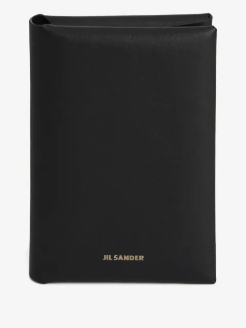 Jil Sander funda para pasaporte con sello del logo