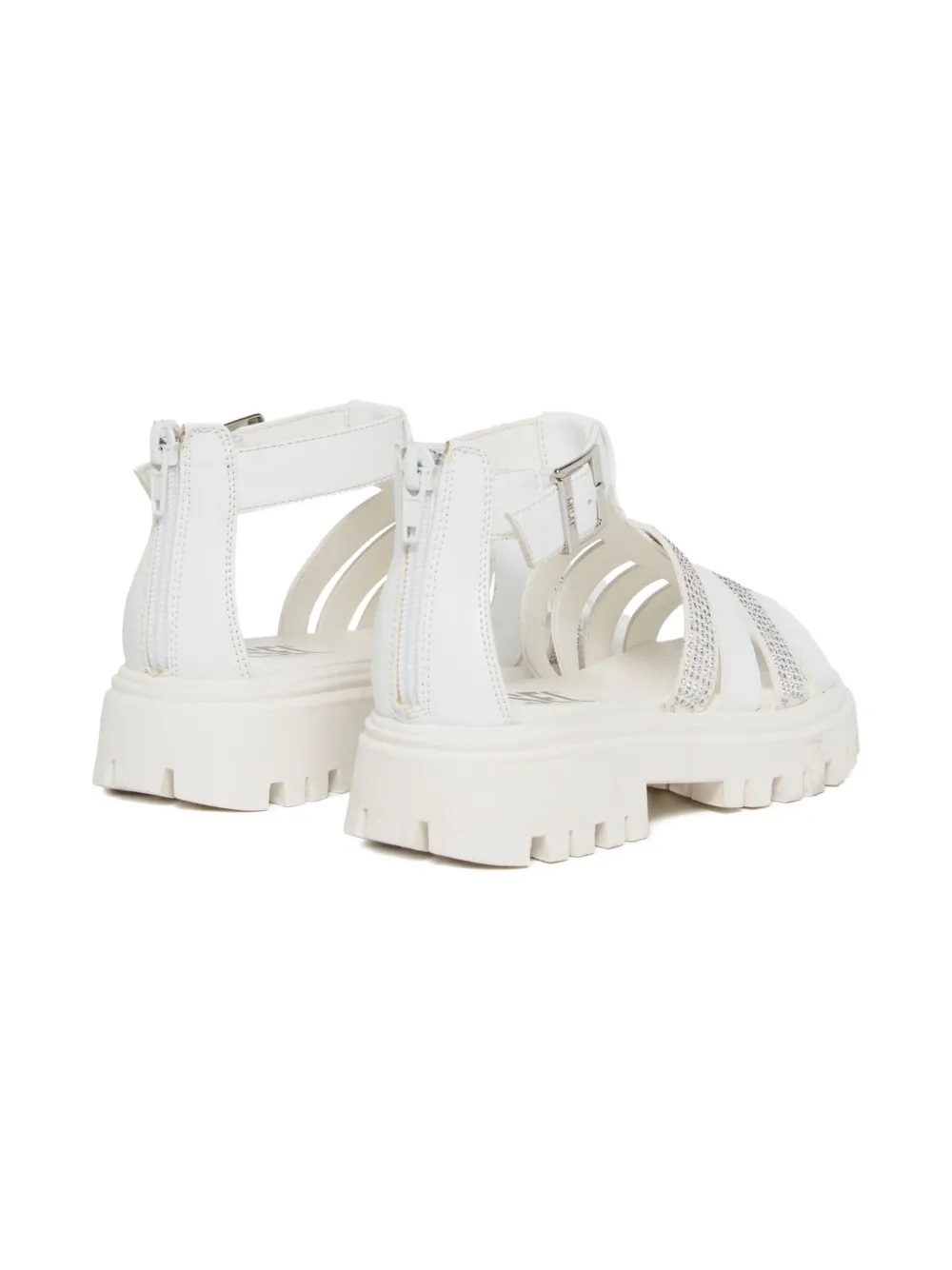 Diesel Kids D-sanblin sandalen Wit