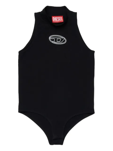 Diesel Kids body sin mangas Bvody con logo bordado