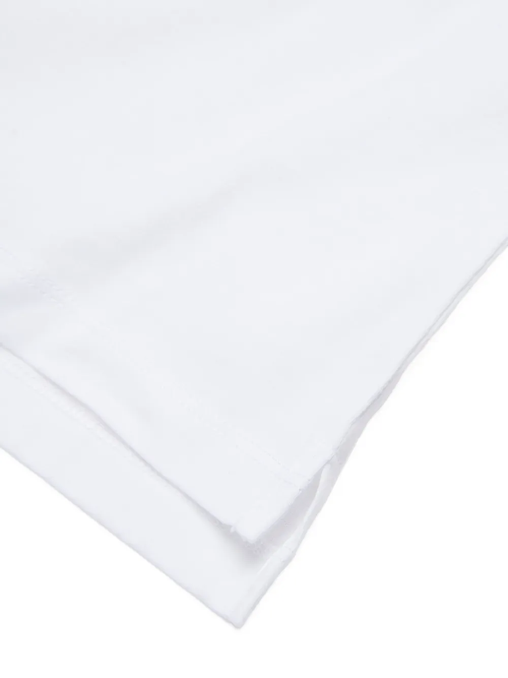 Marni Logo-embroidered Polo Shirt In White