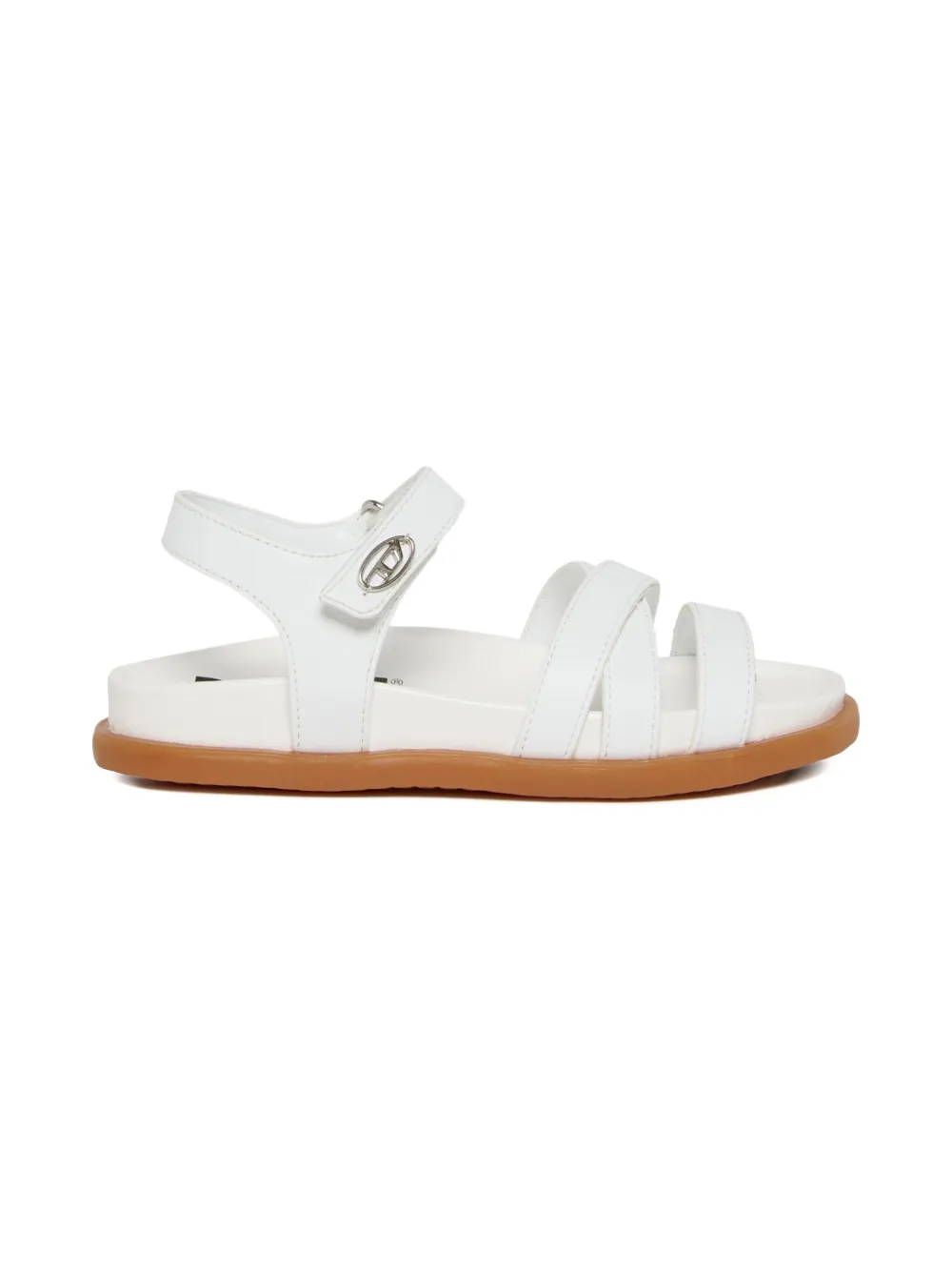 Diesel Kids D-Sanpla sandalen Wit