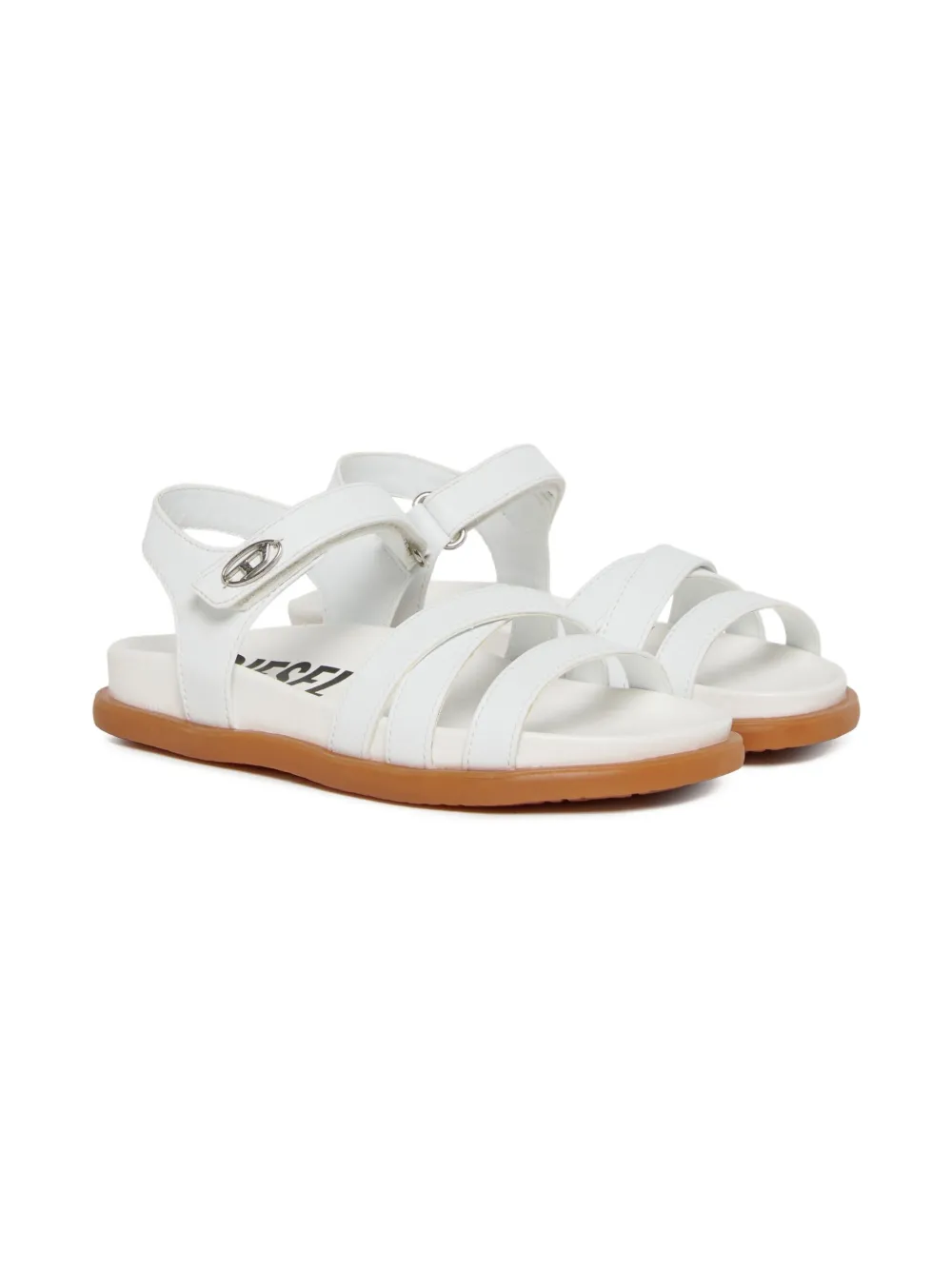 Diesel Kids D-Sanpla sandalen Wit