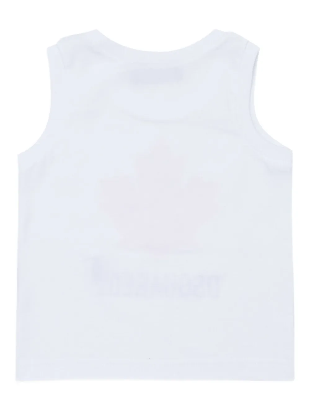 DSQUARED2 KIDS leaf-print tank top | Vests | Image 2