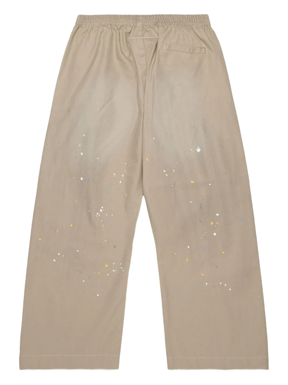 MM6 Maison Margiela Kids Broek met verfspatten Beige