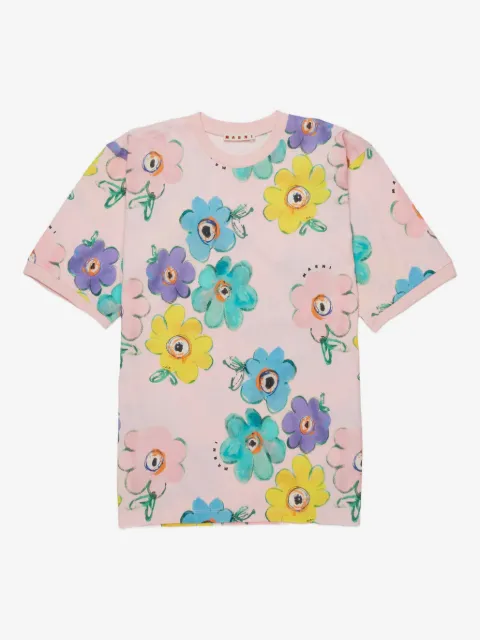 Marni Kids フローラル Tシャツ