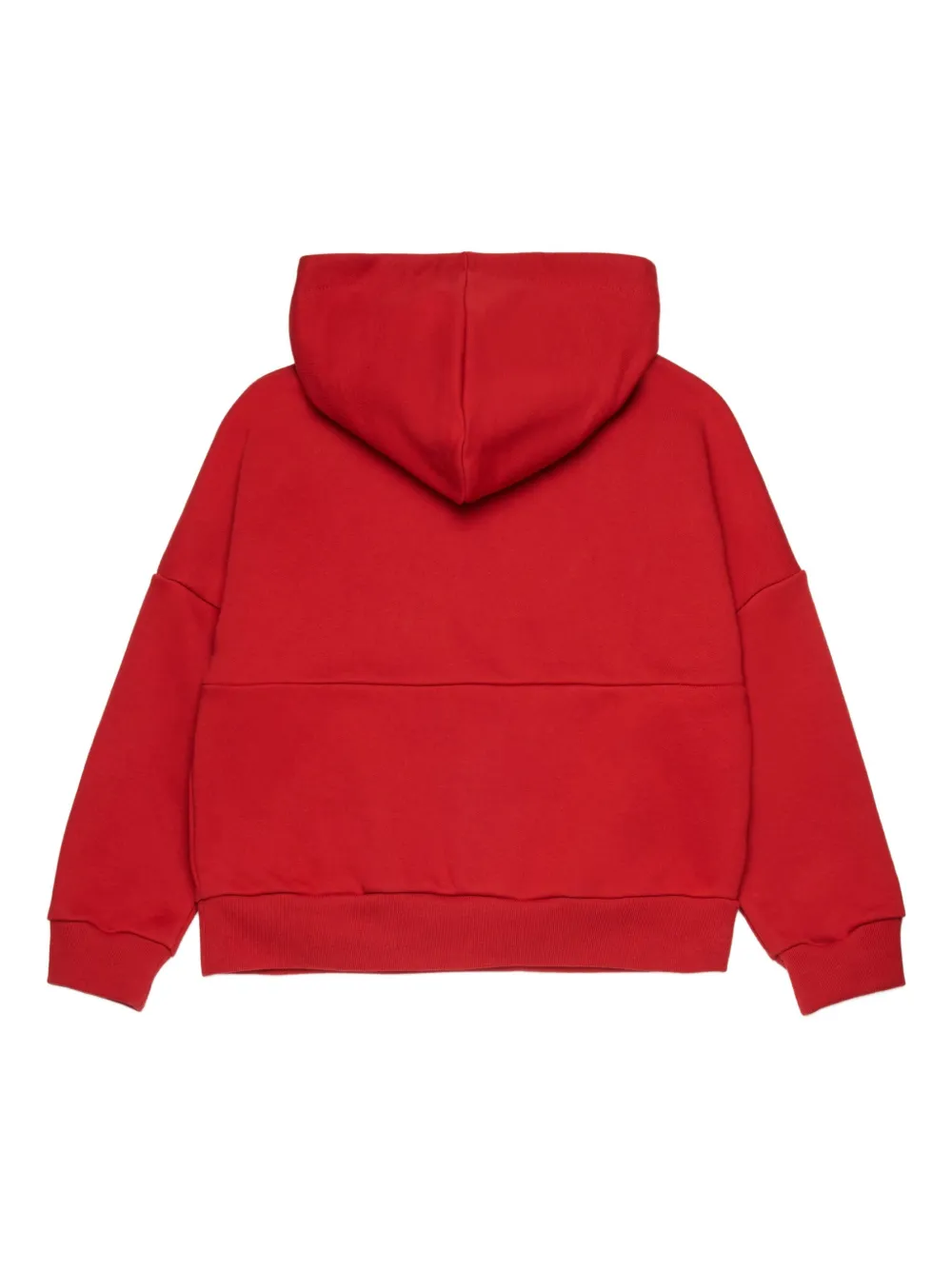Marni Kids Hoodie met logo Rood
