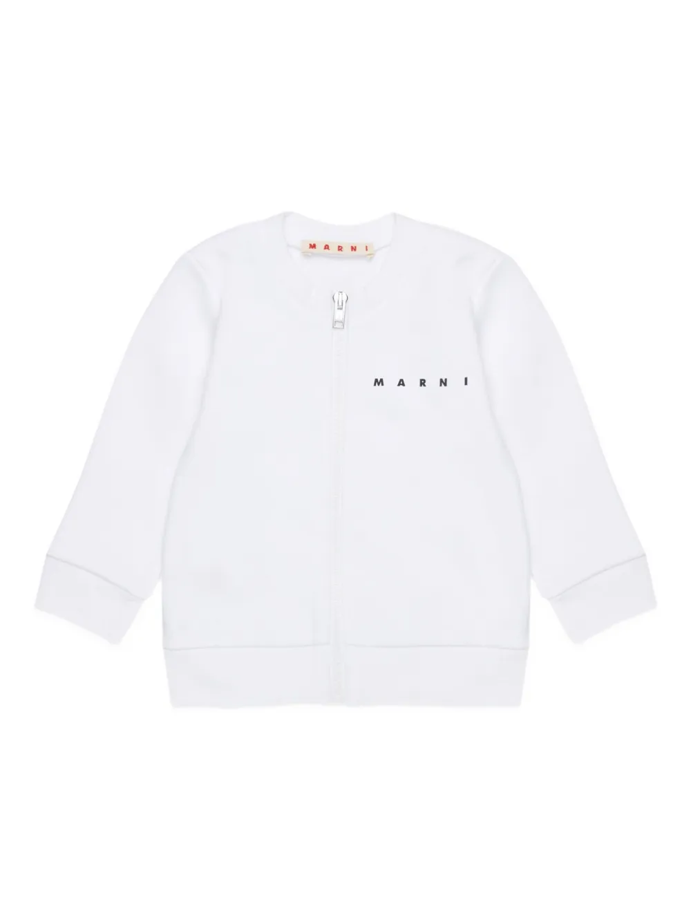 Marni Kids sudadera con cierre | blanco | Image 1