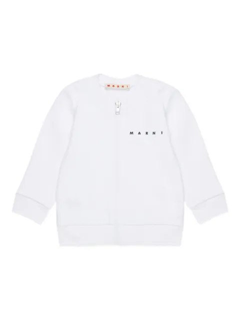 Marni Kids zip-up sweatshirt