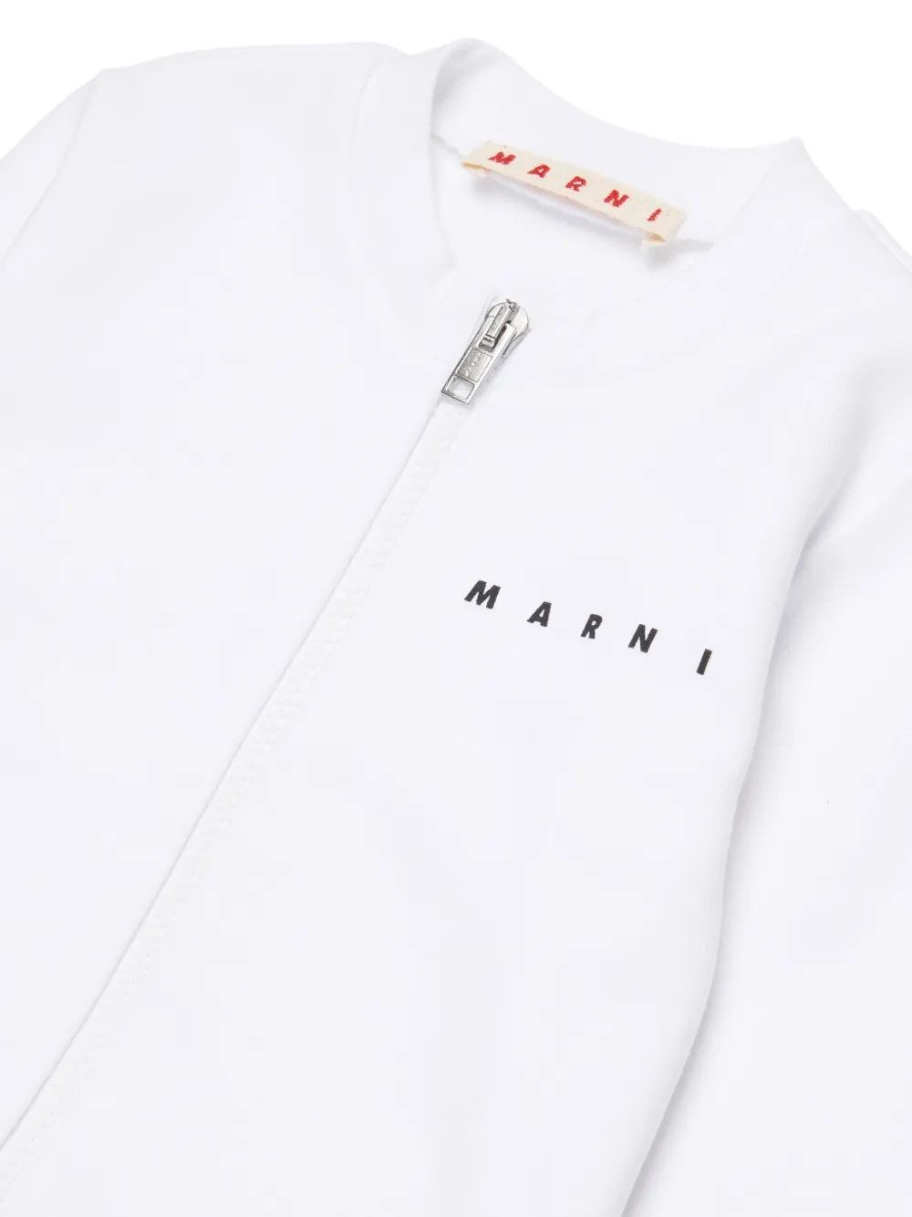 Marni Kids Sweater met rits Wit