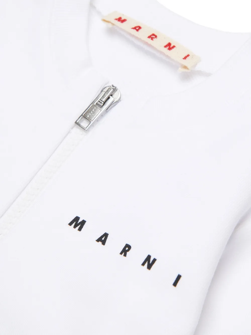 Marni Kids Sweater met rits Wit