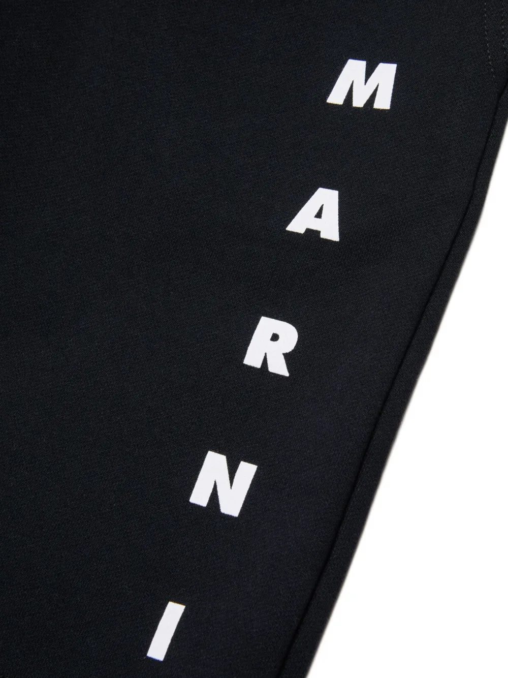 Marni Kids Shorts met logodetail Zwart