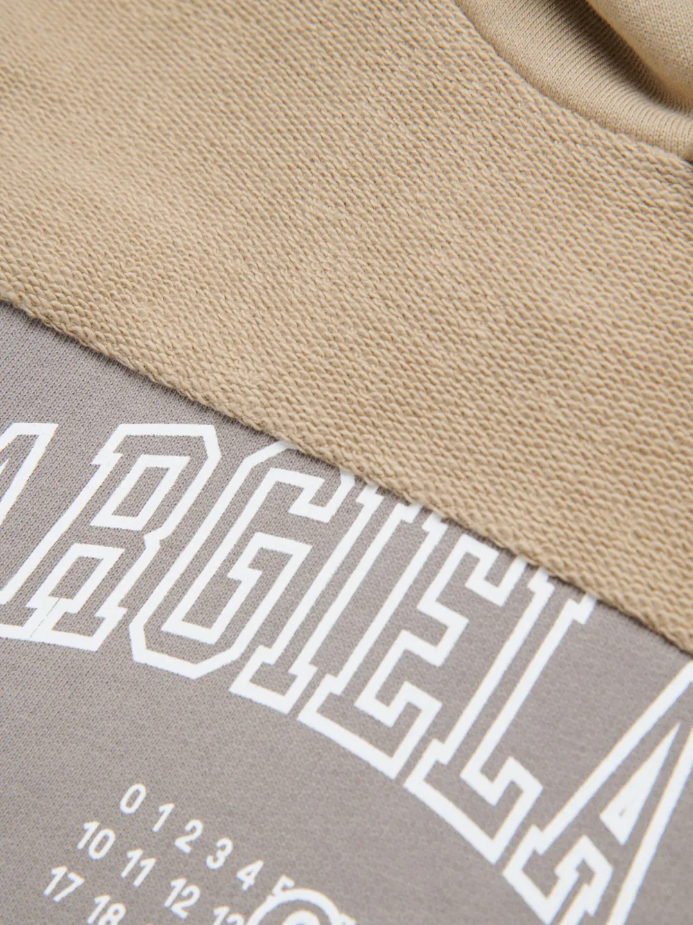 MM6 Maison Margiela Kids Sweater met colourblocking Grijs