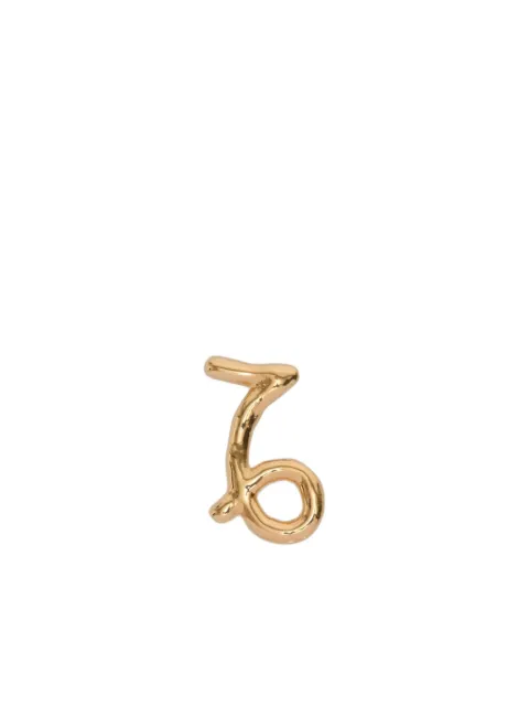 Jil Sander zodiac-sign single earring