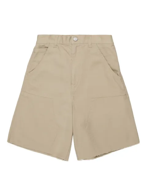 MM6 Maison Margiela Kids shorts deshilachados