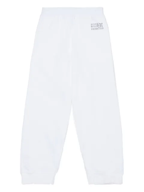 MM6 Maison Margiela Kids logo-print casual trousers