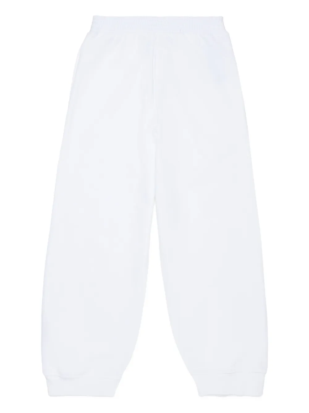 MM6 Maison Margiela Kids Broek met logoprint Wit