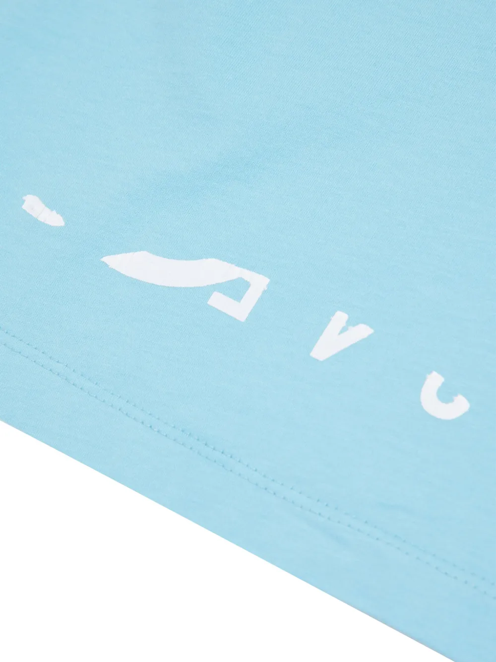MM6 Maison Margiela Kids T-shirt met logoprint Blauw