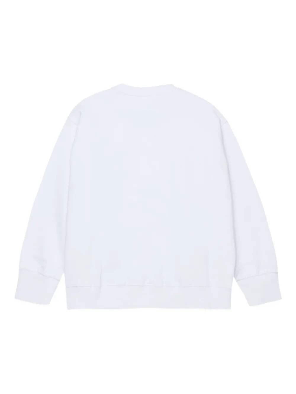 MM6 Maison Margiela Kids Sweater met logopatch Wit