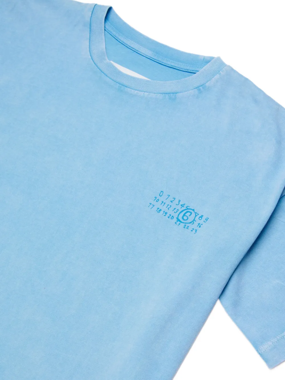 MM6 Maison Margiela Kids T-shirt met korte mouwen Blauw