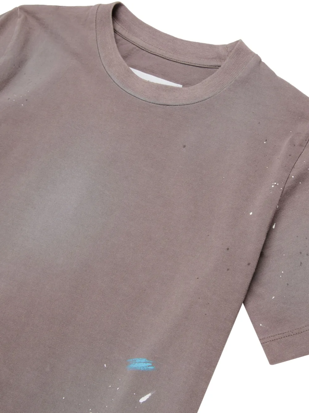 MM6 Maison Margiela Kids T-shirt met spatten Grijs