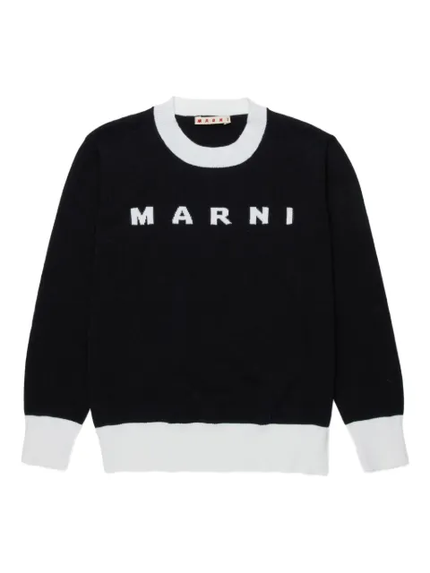 Marni Kids logo sweater