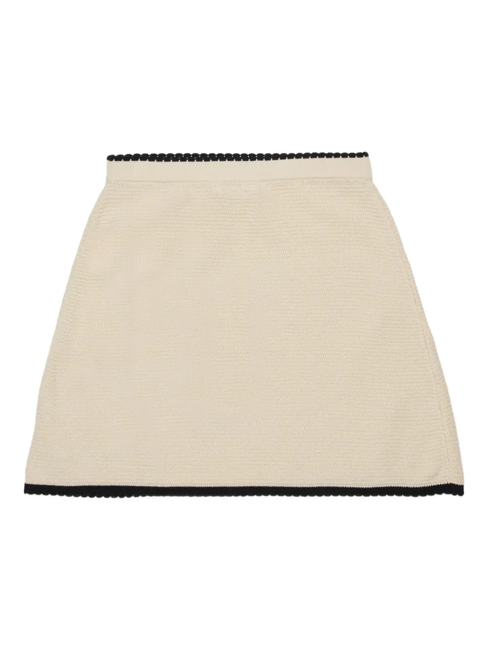 Marni Kids Rok met gewelfde afwerking Beige