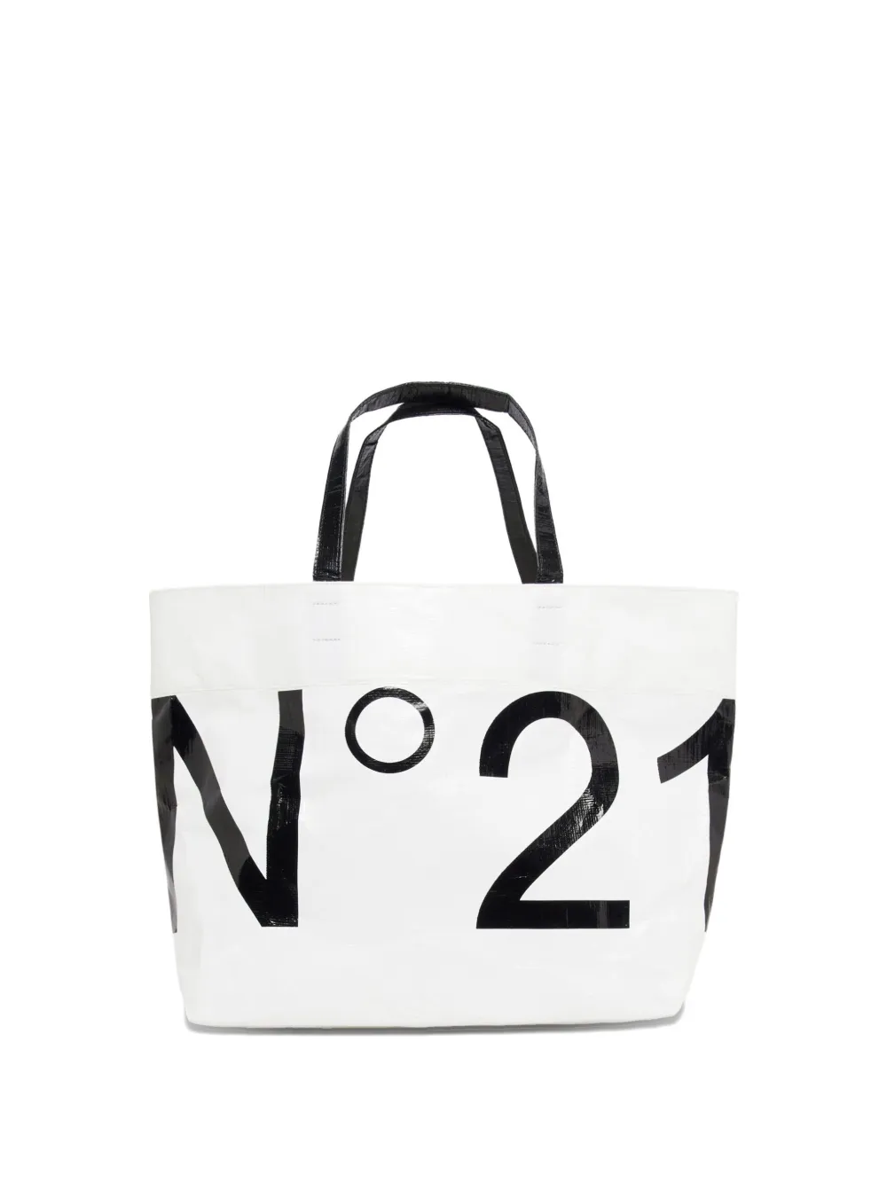 Nº21 Kids Borsa tote con stampa - Bianco