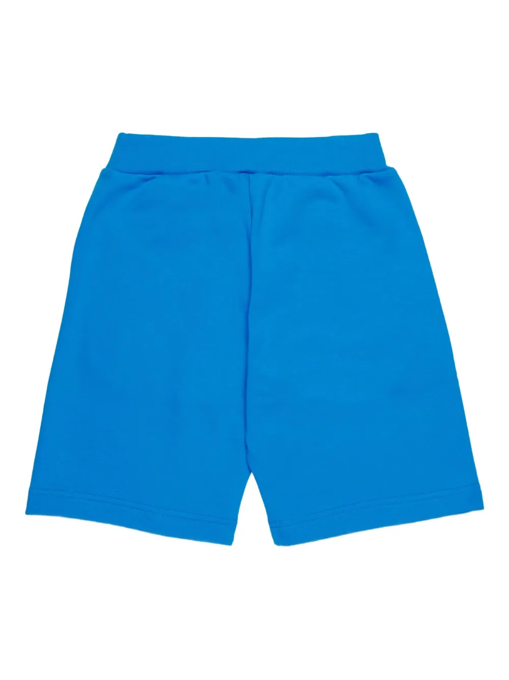 Zip-Pockets Logo-Print Casual Shorts