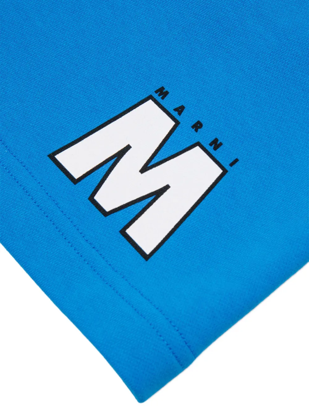 Zip-Pockets Logo-Print Casual Shorts