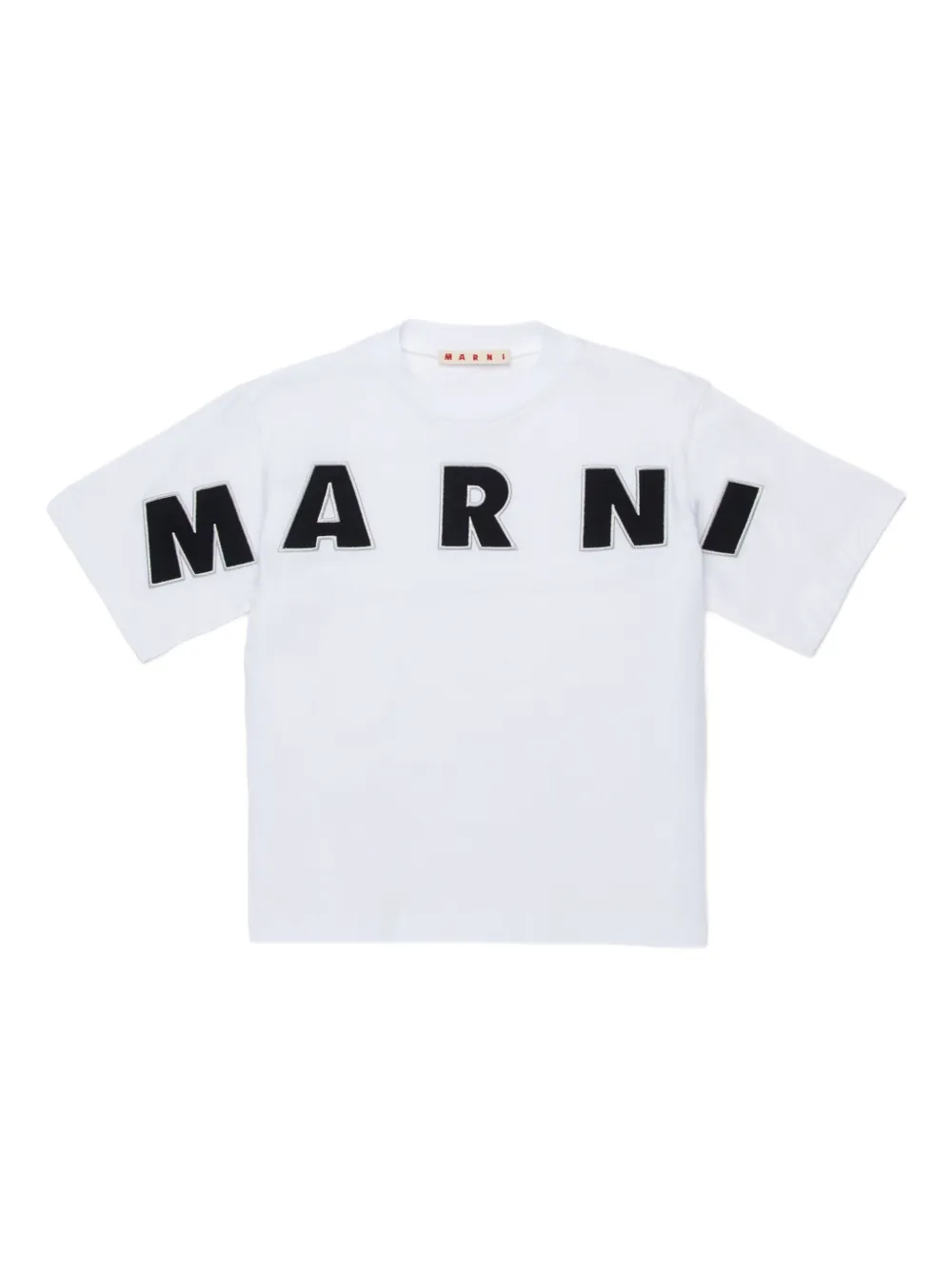 Marni Kids T-shirt con logo - Bianco