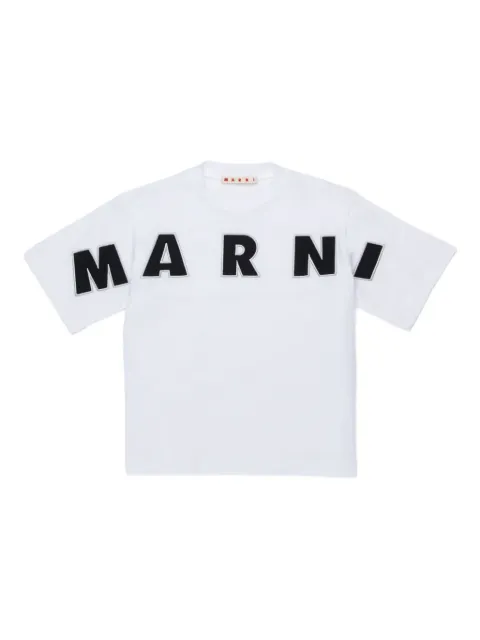 Marni Kids logo short-sleeve T-shirt