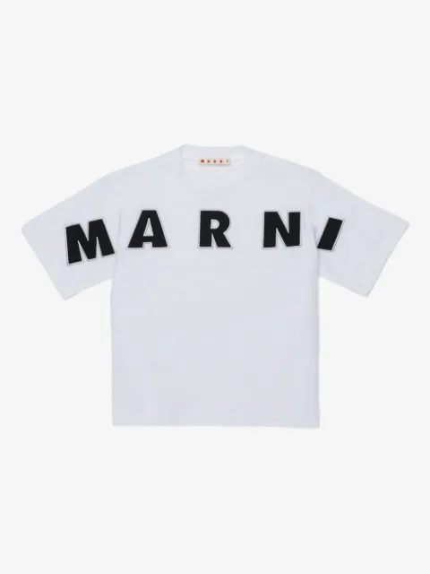 Marni Kids playera manga corta con logo