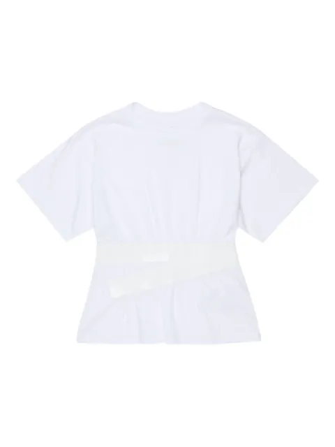 MM6 Maison Margiela Kids waistband T-shirt