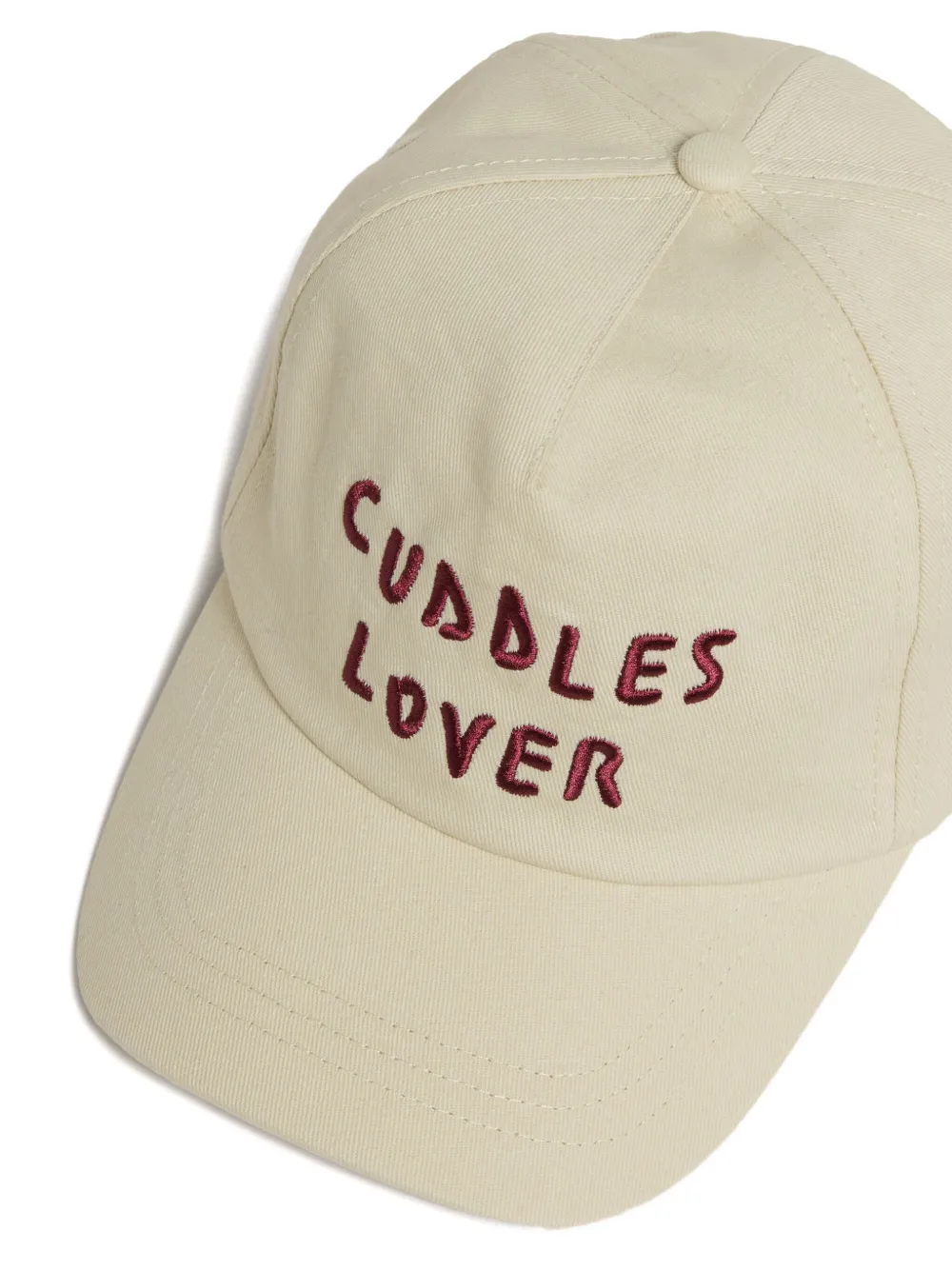 MAX&Co. Kids Honkbalpet met geborduurd logo Beige