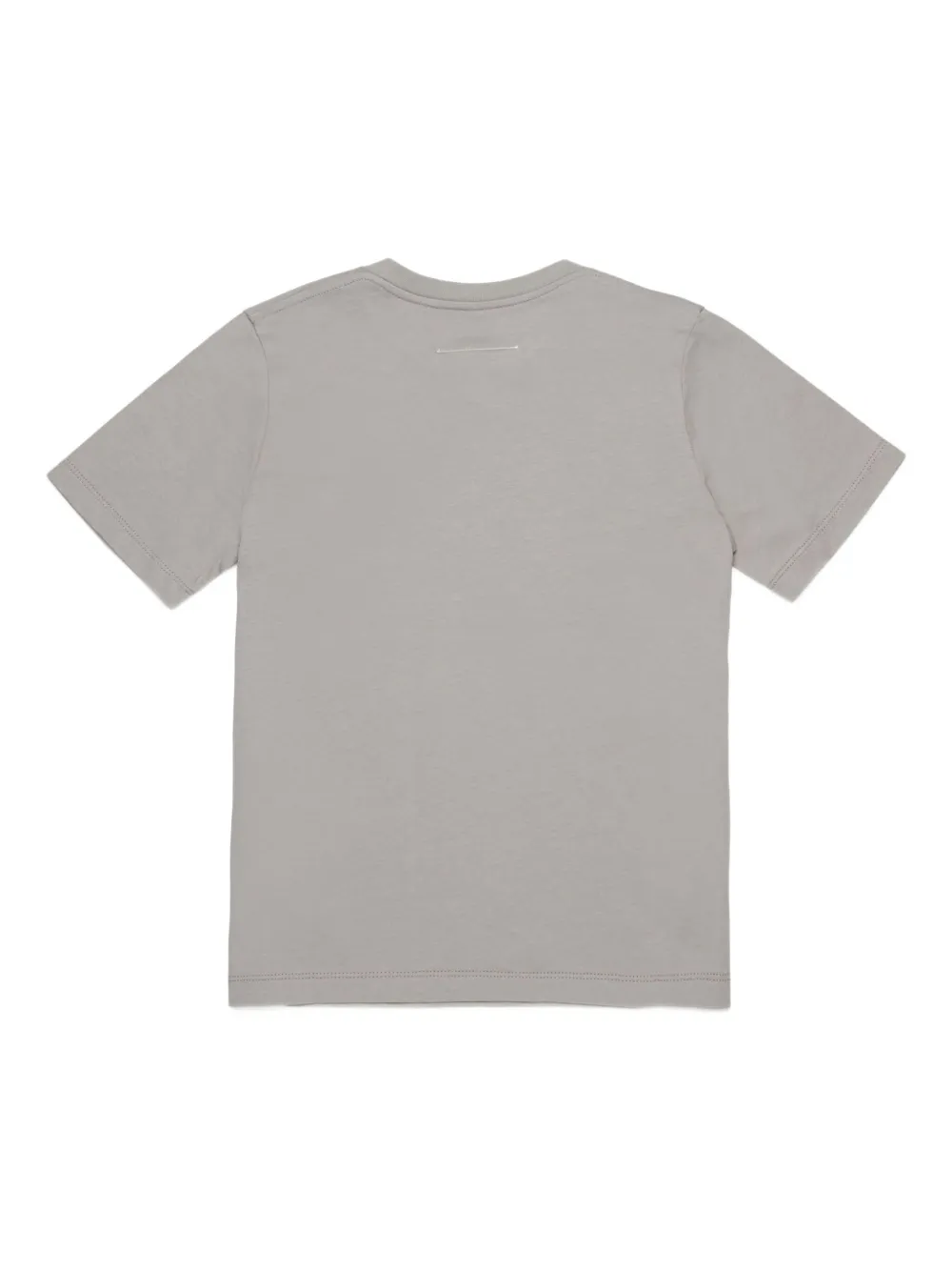 MM6 Maison Margiela Kids T-shirt met ronde hals Grijs