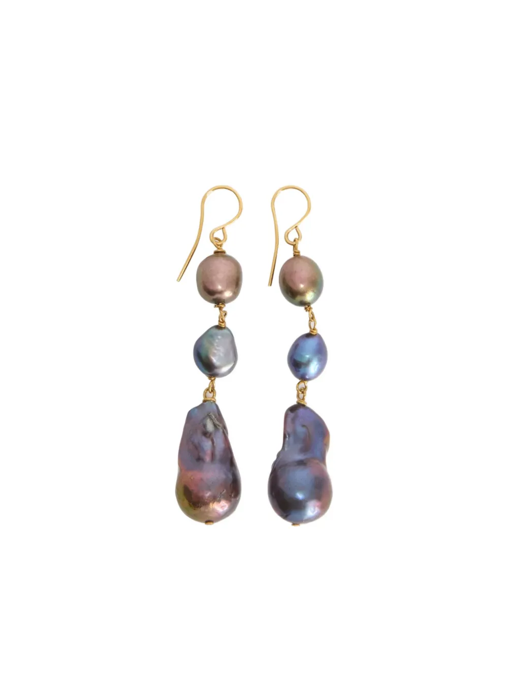 Jil Sander orecchini pendenti - Oro