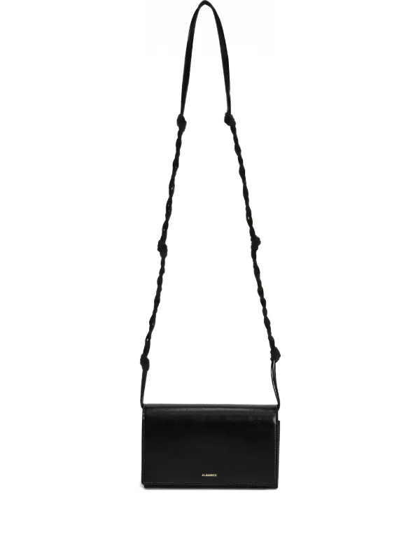 Jil Sander ロゴ ショルダーバッグ | ブラック | FARFETCH JP