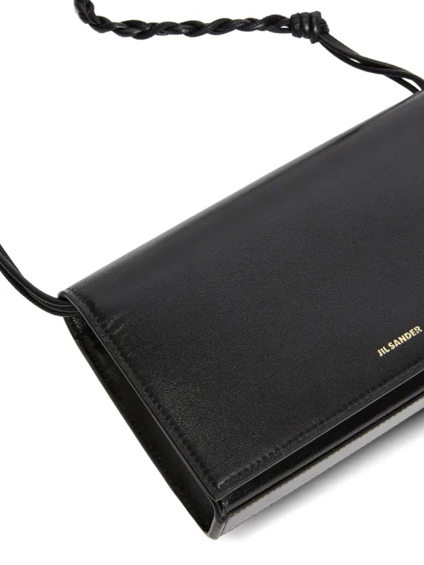 Jil Sander logo-detail Shoulder Bag | Black | FARFETCH