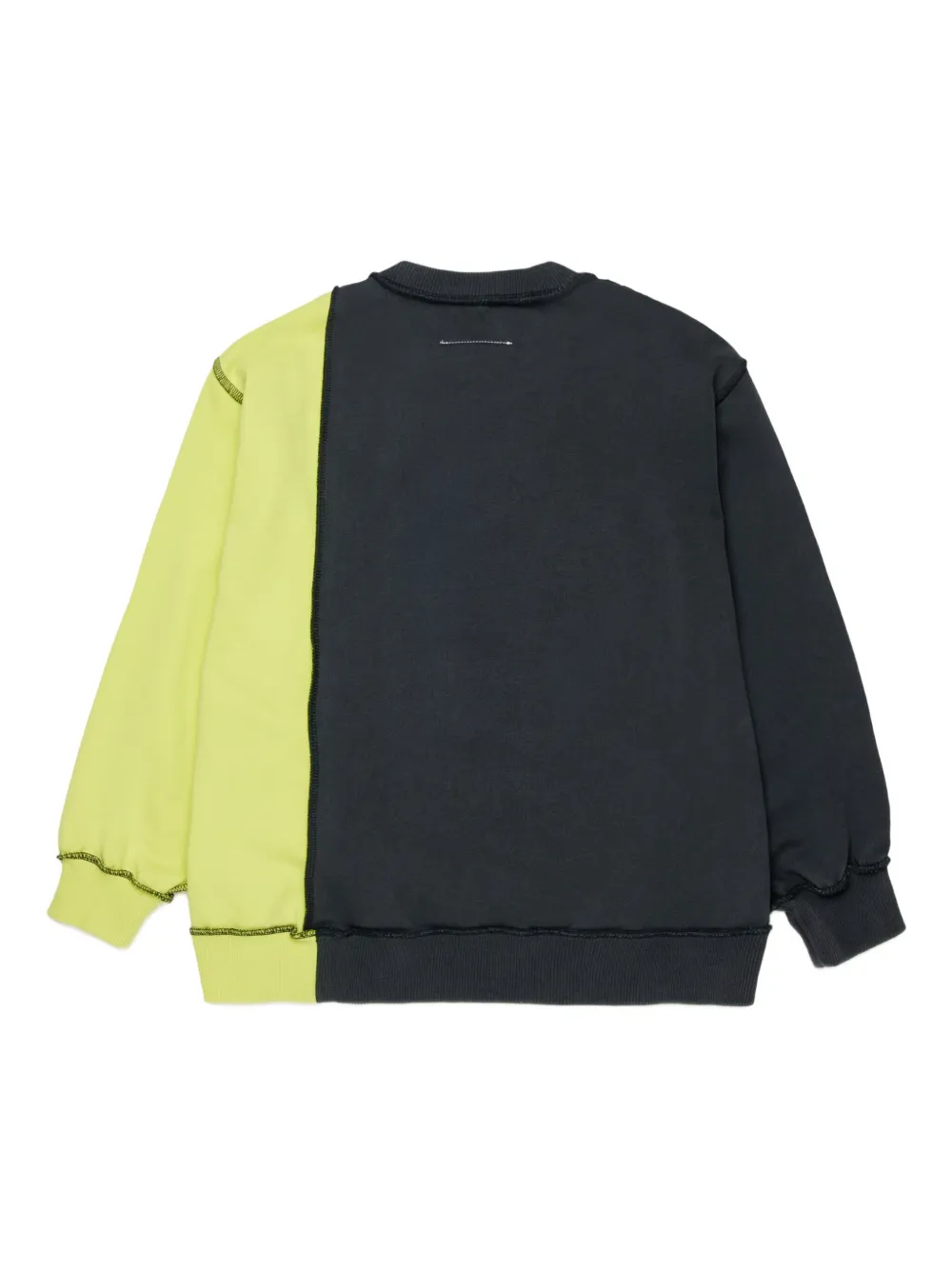 MM6 Maison Margiela Kids Trui met ronde hals Zwart