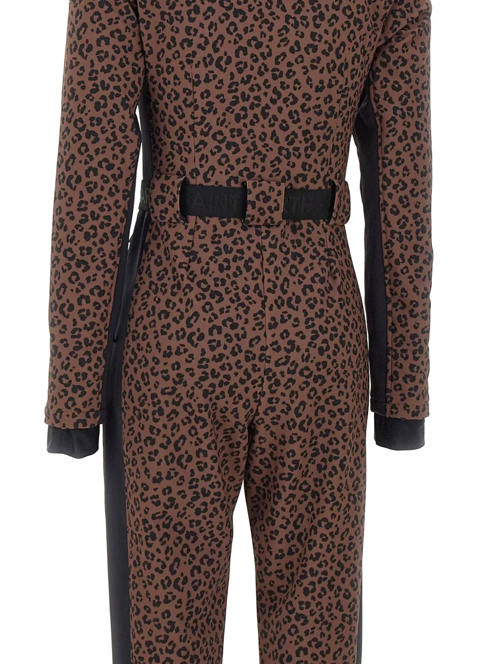 Mc2 Saint Barth Garmisch Animal-print Ski Suit In Brown