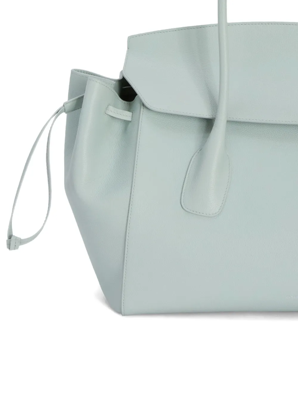  Jil Sander Medium Voyage Grained Handbag - Blue 